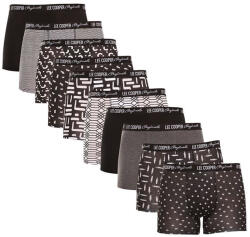 Lee Cooper 10PACK Férfi boxeralsó Lee Cooper többszínű (LCUBOX10P0102-1440169) M - pepita