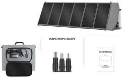  Napelem, összecsukható kivitel, nagy hatékonyságú, 200 W-os napelem ÚJ