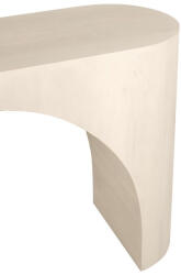 Ma Maison MaMaison Icaro Mangófa Konzolasztal Bézs Íves