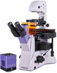 MAGUS Lum VD500L fluoreszcens fordított digitális mikroszkóp