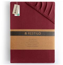  Lepedő AMBER szín bordó stílus klasszikus anyag dzsörzé 100-120x200 DecoKing