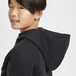 Nike Tech Fleece Fz - PD kapucnis pulóver HV5867010 gyerek fekete XS