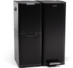 Klarstein Tiyo coș de gunoi 3-în-1 60 L cu coș detașabil și închidere silențioasă (KG28-I-60-black) (KG28-I-60-black) - klarstein Cos de gunoi