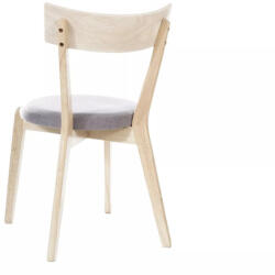 Nelson Skandináv Tölgy Szék Szürke Szövet Kárpittal