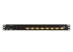 ATEN Switch KVM ATEN 8-Port PS/2-USB VGA Single Rail WideScreen LCD KVM Switch CL3108NX-ATA-AG (CL3108NX-ATA-AG)
