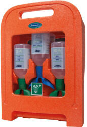 Actiomedic EYE CARE Medi2Protect TWIN I szemkimosó állomás 2 x 500 ml TWIN 0.9% nátrium-klorid oldattal + 1 x 500 ml TWIN BioPhos74 oldattal - pepita