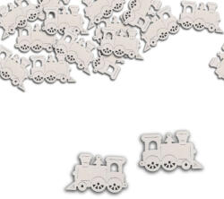 Fehér vonat 5cm 20db/cs (3x5cm)