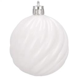 SPRINGOS Karácsonyfadísz Szett - 20 db Fehér Gömb - 6 cm (CA0142)