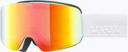 uvex Ochelari de schi pentru copii UVEX Pwdr FM white matt/mirror rainbow/green/clear