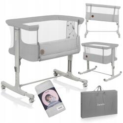 Lionelo Pótágy, szabadon álló, bölcső 3az1ben kiegészítő szett Lionelo Aurora (Łóżeczko dostawne plus kołyska)