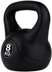 Funfit Gym& Fitness Kettlebell súlyzó 8kg - Fekete (4406)