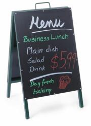 Hendi Fekete Acél Keretes Utcai Megállító Tábla - Reklámtábla