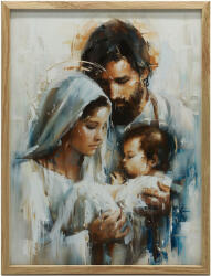  VÁSZON KÉP FALI SZENT CSALÁDNAK KERET NÉLKÜL 70x100 CM