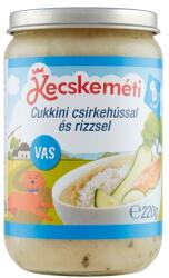Kecskeméti cukkini csirkehússal és rizzsel bébiétel 8 hónapos kortól 220 g
