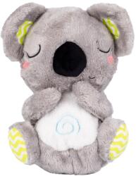 Chipolino Jucărie de pluș respirabilă Chipolino - Cu muzică și lumină, koala gri deschis cu modele de lămâie (PILD02504OTG)