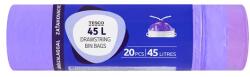 Tesco illatmentes szemeteszsák zárószalaggal 45 l 20 pcs