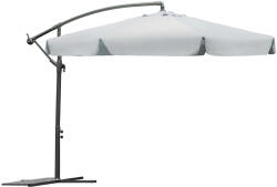 Plonos Összecsukható kerti Napernyő 6 részes , 350cm átmérőjű, 13kg - Szürke