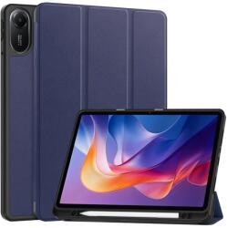 Gigapack Redmi Pad 2 GIGAPACK Tok álló, bőr hatású aktív FLIP, ceruza tartó, SÖTÉTKÉK GP-171814 (GP-171814)