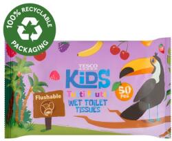 Tesco Kids Tutti Frutti nedves toalettkendő gyermekeknek 50 db