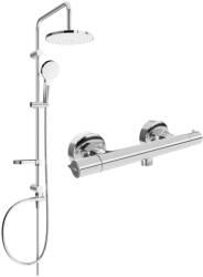 Mexen Erik Slim Termosztátos Zuhanygarnitúra - Króm (5907709180451)