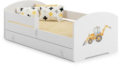 Kobi Gyermekágy Luk 160x80 fiókkal - Exkavátor