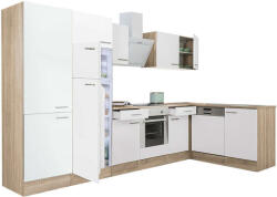 Leziter Yorki 340 sarok konyhabútor alsó sütős felülfagyasztós hűtős kivitelben