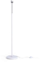  EMMETT állólámpa talapzat fehér króm 230V LED E27 15W