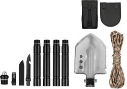  Többfunkciós kemping lapát, tartós acélszerkezet, könnyű és kompakt kialakítás, MT14-104F 92cm