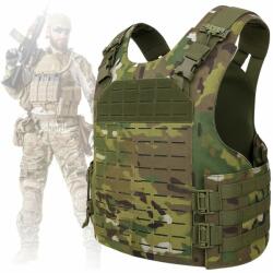 Linovit Linovit® Taktikai Mellény - MOLLE, Állítható, Khaki