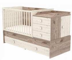 TIMBA Viki Multi Kombi gyermekágy Krém-fűz