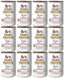 Brit Mono Protein Rabbit 12 x 400 g monoprotein takarmány nyúl