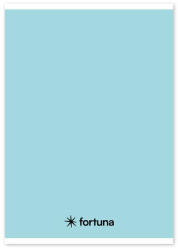 Fortuna Füzet vonalas FORTUNA Monocolor A/5 32 lapos pasztell kék - pepita