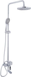 Trendy Sanitary Zuhanyrendszer, zuhanyoszlop, három funkciós, fényes króm