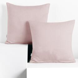 DecoKing Díszpárnahuzat AMBER szín világoslila stílus klasszikus anyag dzsörzé 50x50 DecoKing