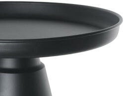 KARE Design Bottiglia Smoke 50 Acél-Üveg Dohányszürke Oldalsó Asztal (KHM-87471)