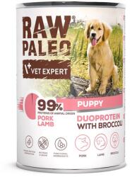 VetExpert Pork Lamb Puppy 400g nedves kutyakaja sertéshús bárányhússal kölyökkutyáknak