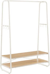 VASAGLE Ruhatartó Cipőtartóval - 170kg Teherbírás - 45x100x160cm