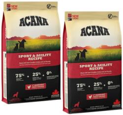 ACANA Adult sport agility 22, 8 kg (2 x 11, 4 kg)