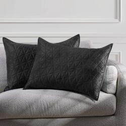  RESTILO díszpárnahuzat LAILA szín fekete dombornyomott stílus glamour anyag bársony, poliészter 50x70