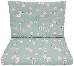 EKO Ágynemű 2 részes pamut Dogs Mint mintával 40x60 cm, 90x120 cm - pepita