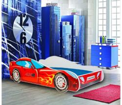 ADRK CAR 4x4 matraccal 160x80 ágy, Piros - mindigbutor