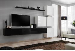 Wipmeble SWITCH 26 szekrénysor IX fekete-fehér - mindigbutor