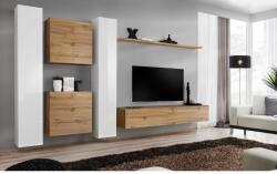 Wipmeble SWITCH 26 szekrénysor VI fehér- artisan tölgy - mindigbutor