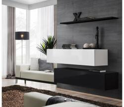 Wipmeble SWITCH 27 szekrénysor SB2 fekete-fehér - mindigbutor