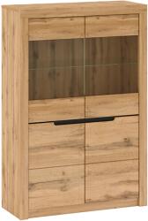 TEMPO KONDELA Vitrin C, wotan tölgy, TORONTA - mindigbutor