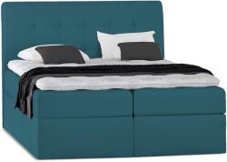 Miló Bútor TYP50 boxspring ágy, azúrkék - mindigbutor - 415 111 Ft