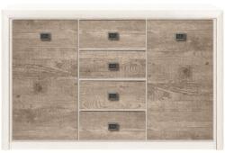 WIPMEB KOEN II 009 komód KOM 2D4S fenyő/tölgy karabel