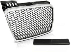 Audi A4 B7 RS-Type Hűtőrács - Matt Ezüst (GRAU23)