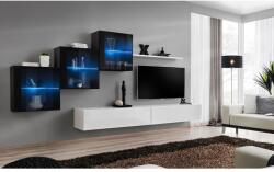 Wipmeble SWITCH 26 szekrénysor XX fekete-fehér - mindigbutor