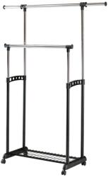 Halmar WU-11 ruhaállvány, fekete - mindigbutor